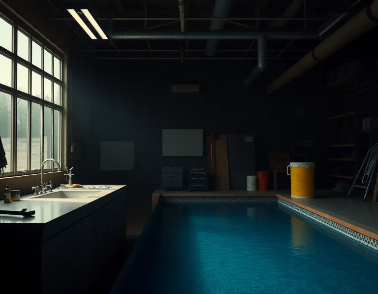 Manutenção da piscina Riacho Fundo II